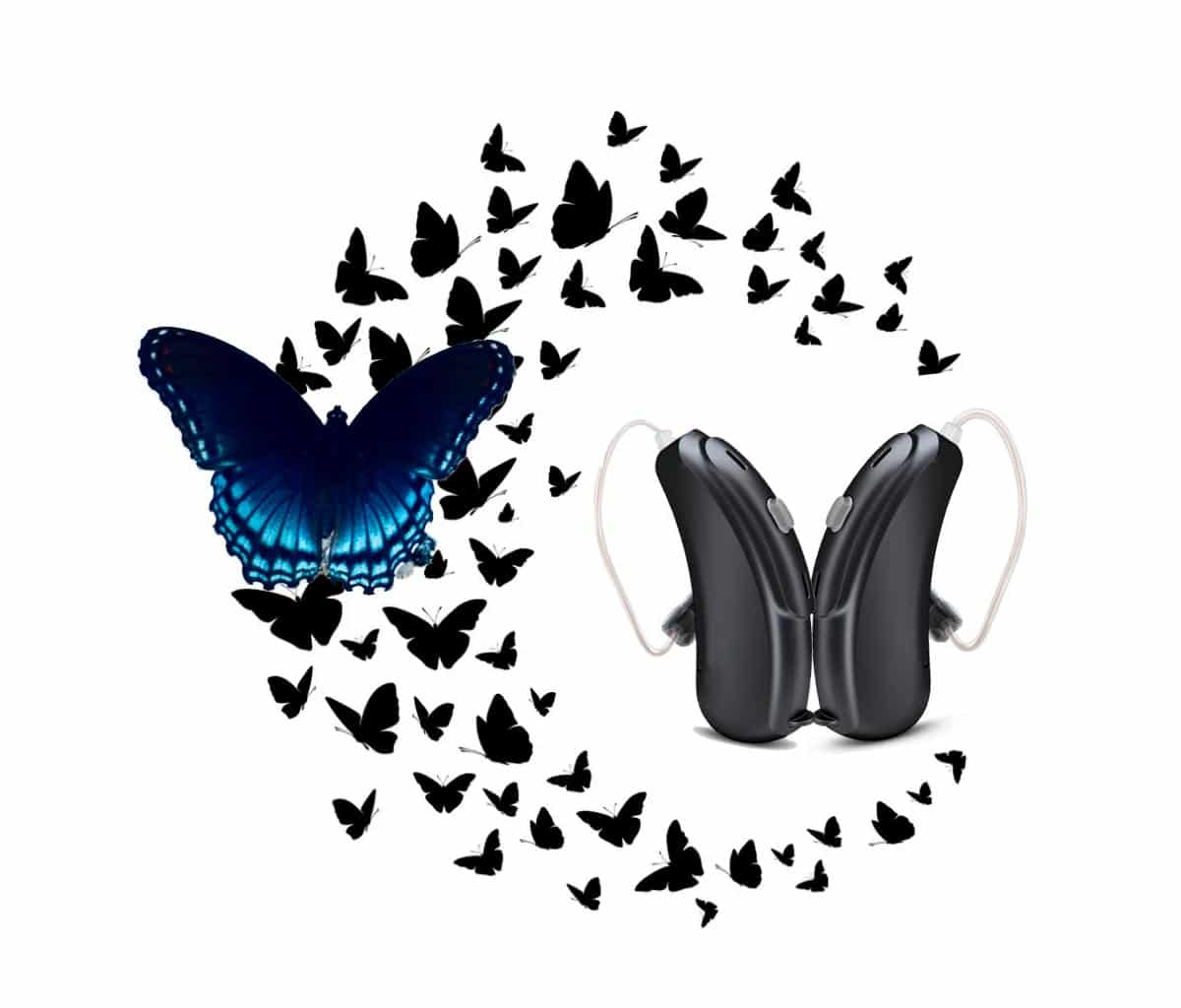 hearing aids butterfly