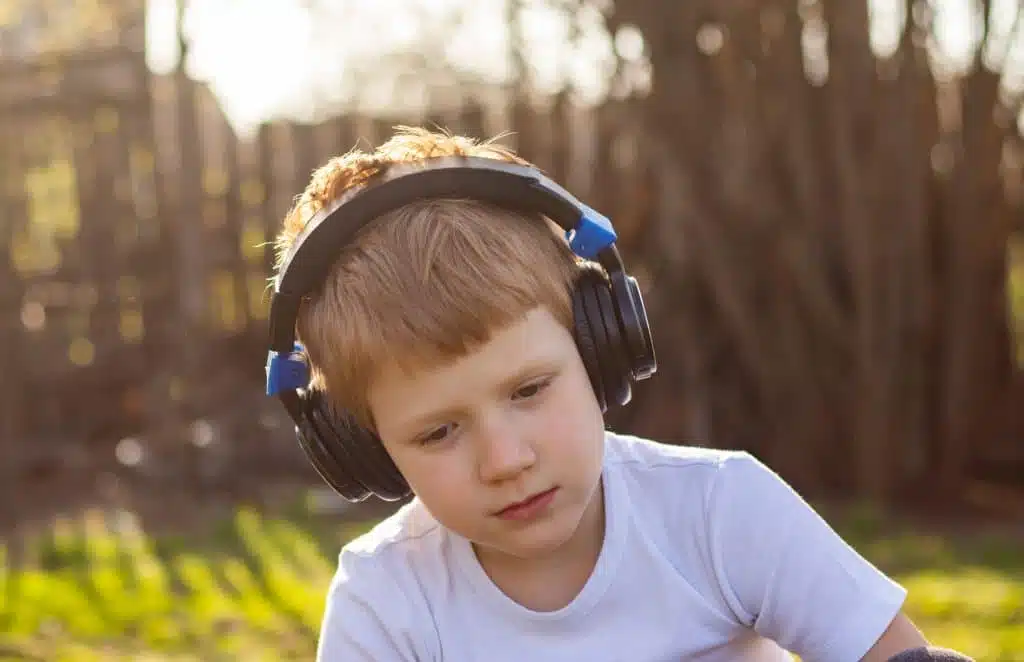 enfant casque