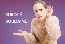 Femme préoccupée par surdité soudaine